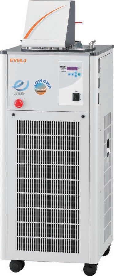 純水の循環に適した空冷式チラー(冷却水循環装置) CA-2600F・2600F2型