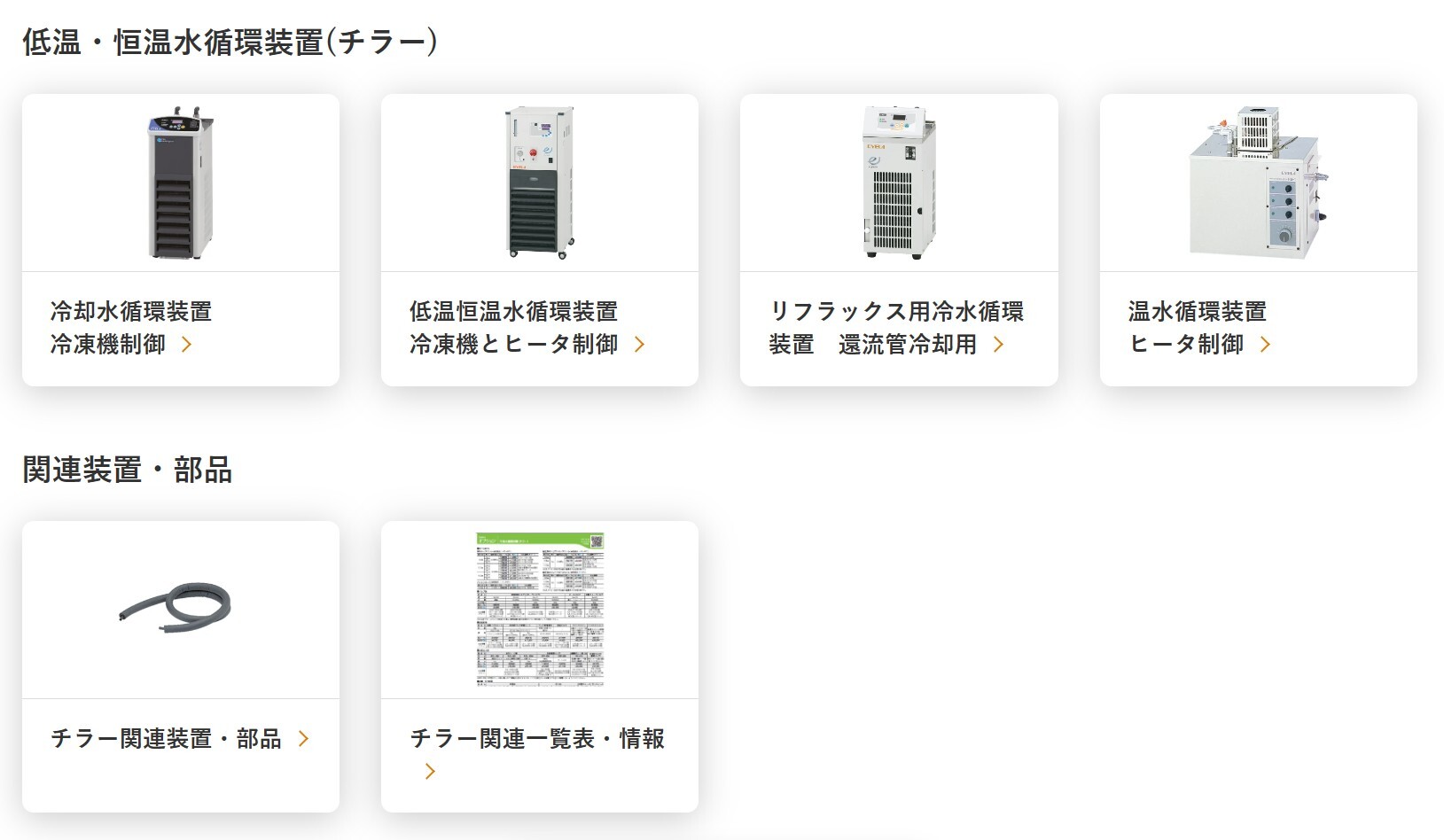 チラーとは？ | EYELA 東京理化器械株式会社