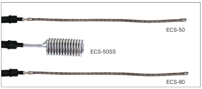 東京理化器械　ECS-0 投げ込みクーラー　　投込型冷却器　最低到達温度−20℃ 投込みクーラー｜アイラクール、－45・－80℃｜ECS-50・ECS-50SS・ECS