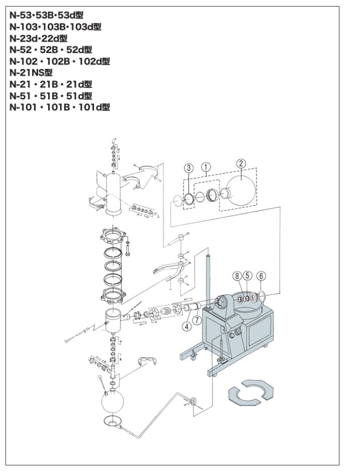 関連装置・部品｜大型ロータリーエバポレーター | EYELA 東京理化器械