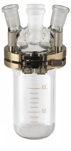 小型セパラブルフラスコセット100mL（⌀50、5口）