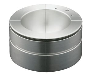 アルミブロック ナス型フラスコ 200mL JIS ⌀76