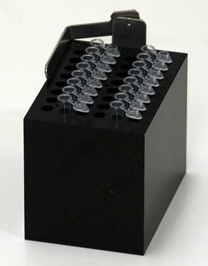 アルミブロック ハーフ外径8mm（0.5mLマイクロチューブ用）24本