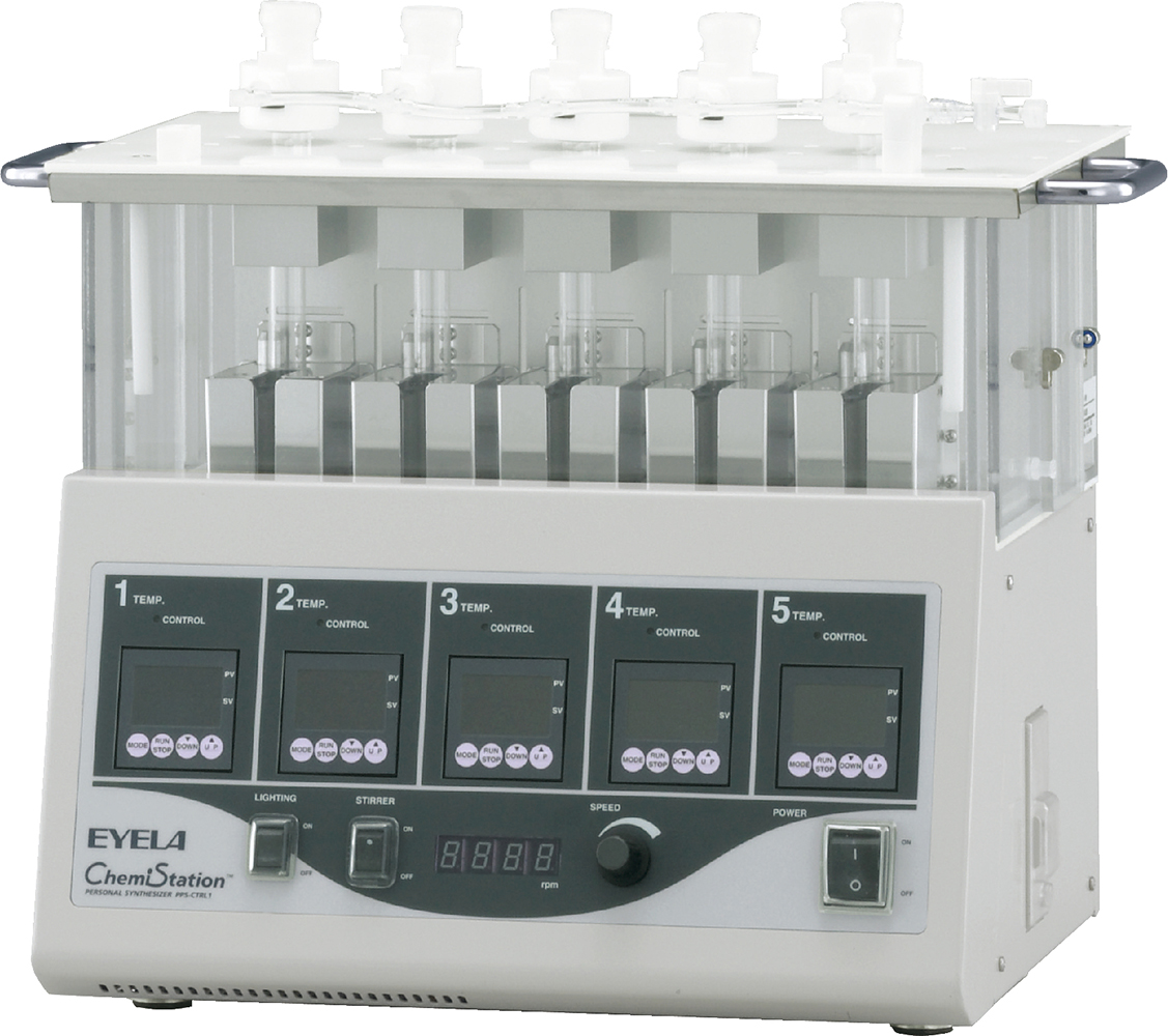 合成反応装置｜単・5連式液相合成装置 | 製品情報 | EYELA 東京理化 