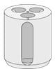 試験管アダプター