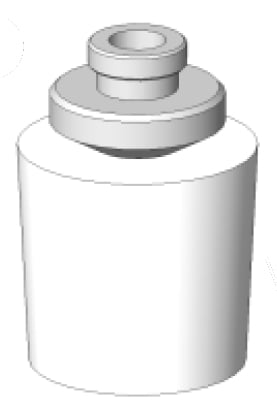 凍結乾燥瓶用アダプター 40/80mL用コックC
